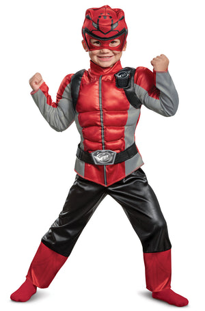Red Ranger Beast Morpher Muscle Toddler Costume