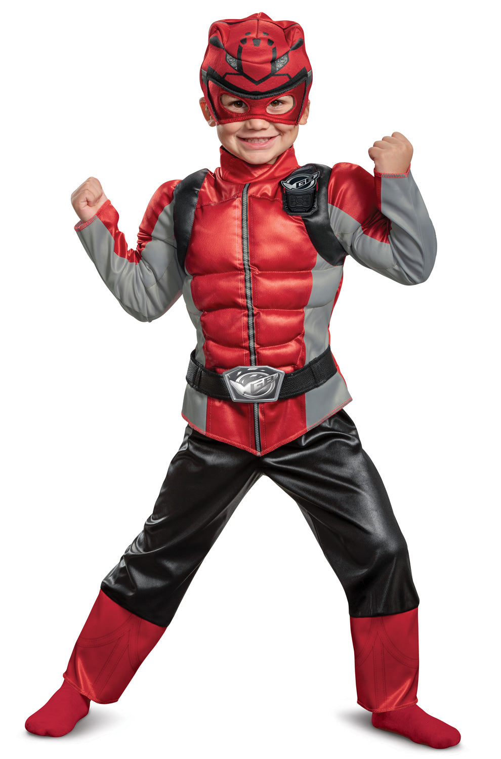 Red Ranger Beast Morpher Muscle Toddler Costume
