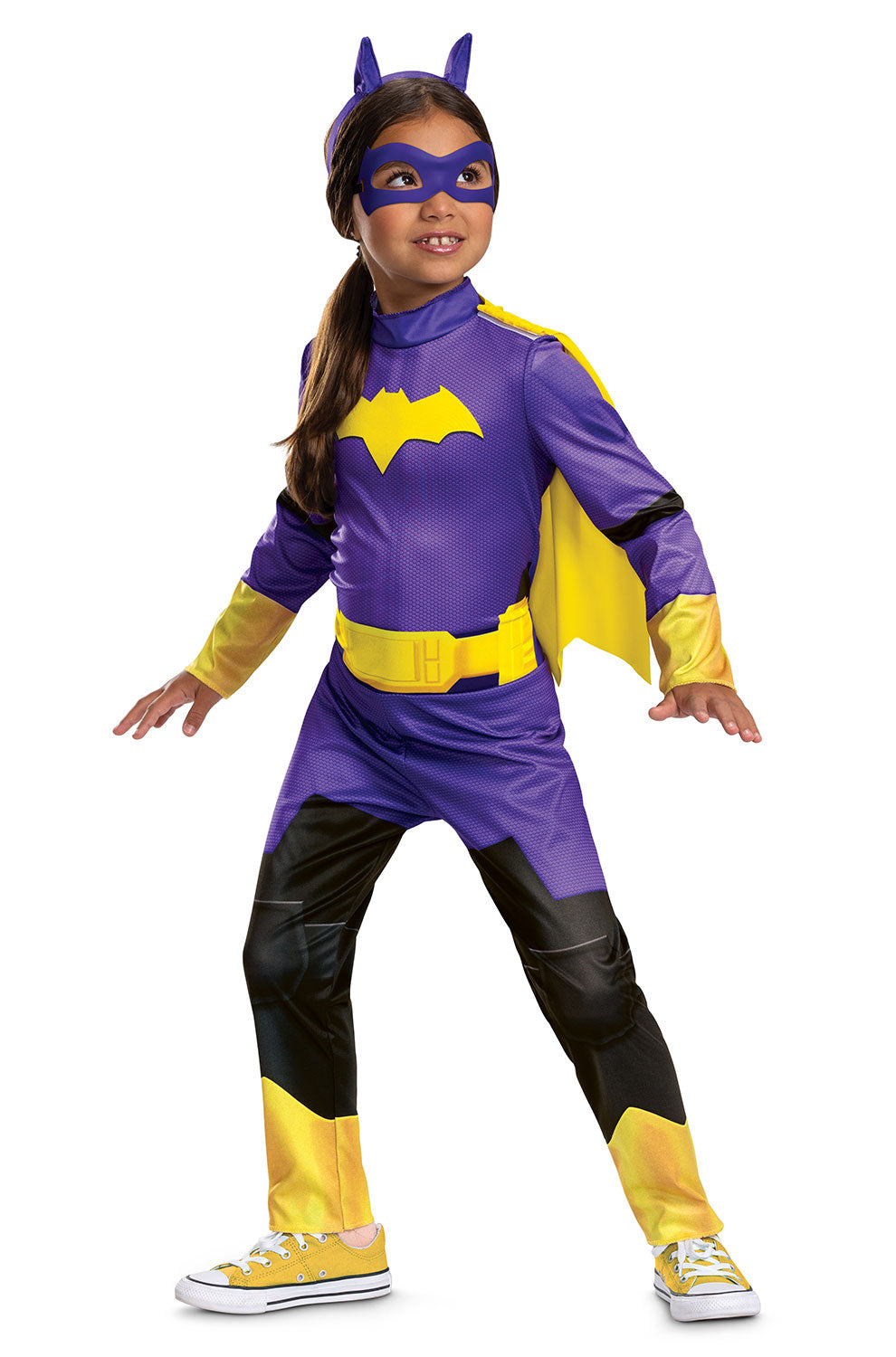 purple batgirl dress Kids Classic Batgirl Batwheels Costume