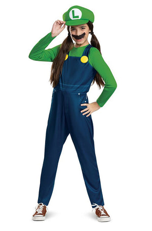 Luigi Elevated Classic Child Costume