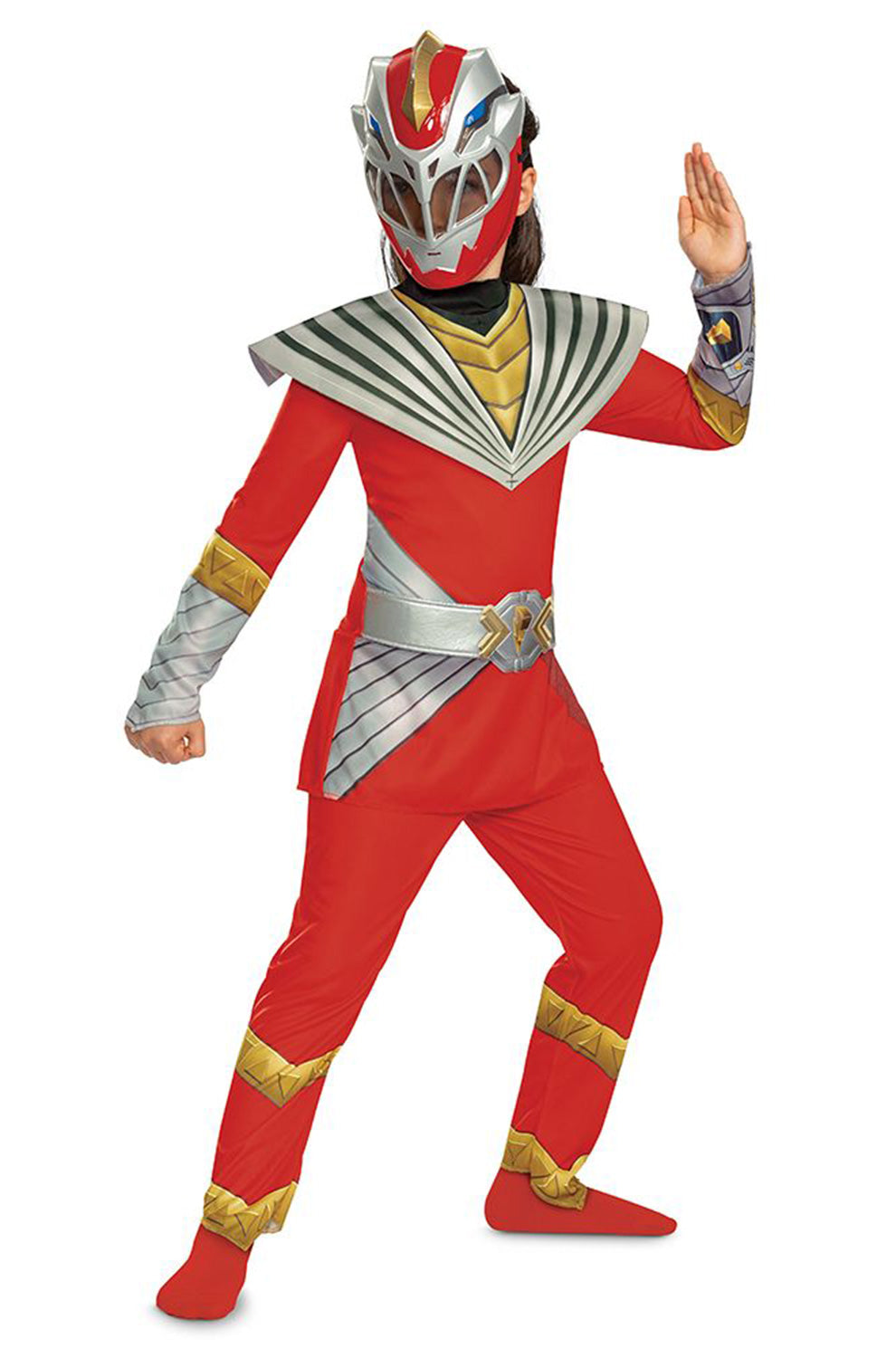 Red Ranger Girl Cosmic Fury Classic Child Costume