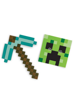 Minecraft Pickaxe and Mask Set