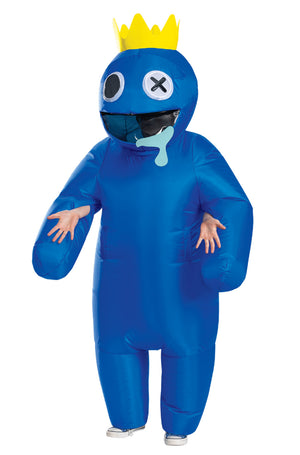 Rainbow Friends Blue Inflatable Child Costume
