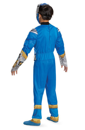 Blue Ranger Cosmic Fury Classic Muscle Child Costume