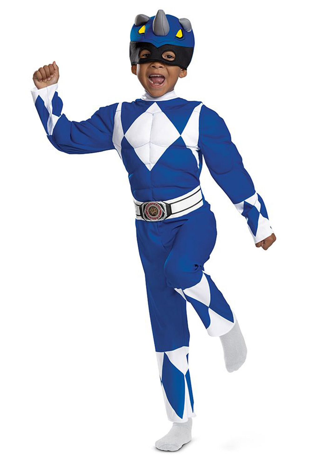 Blue Ranger Muscle Toddler Costume