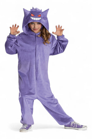 Gengar Deluxe Hooded Jumpsuit Child Costume