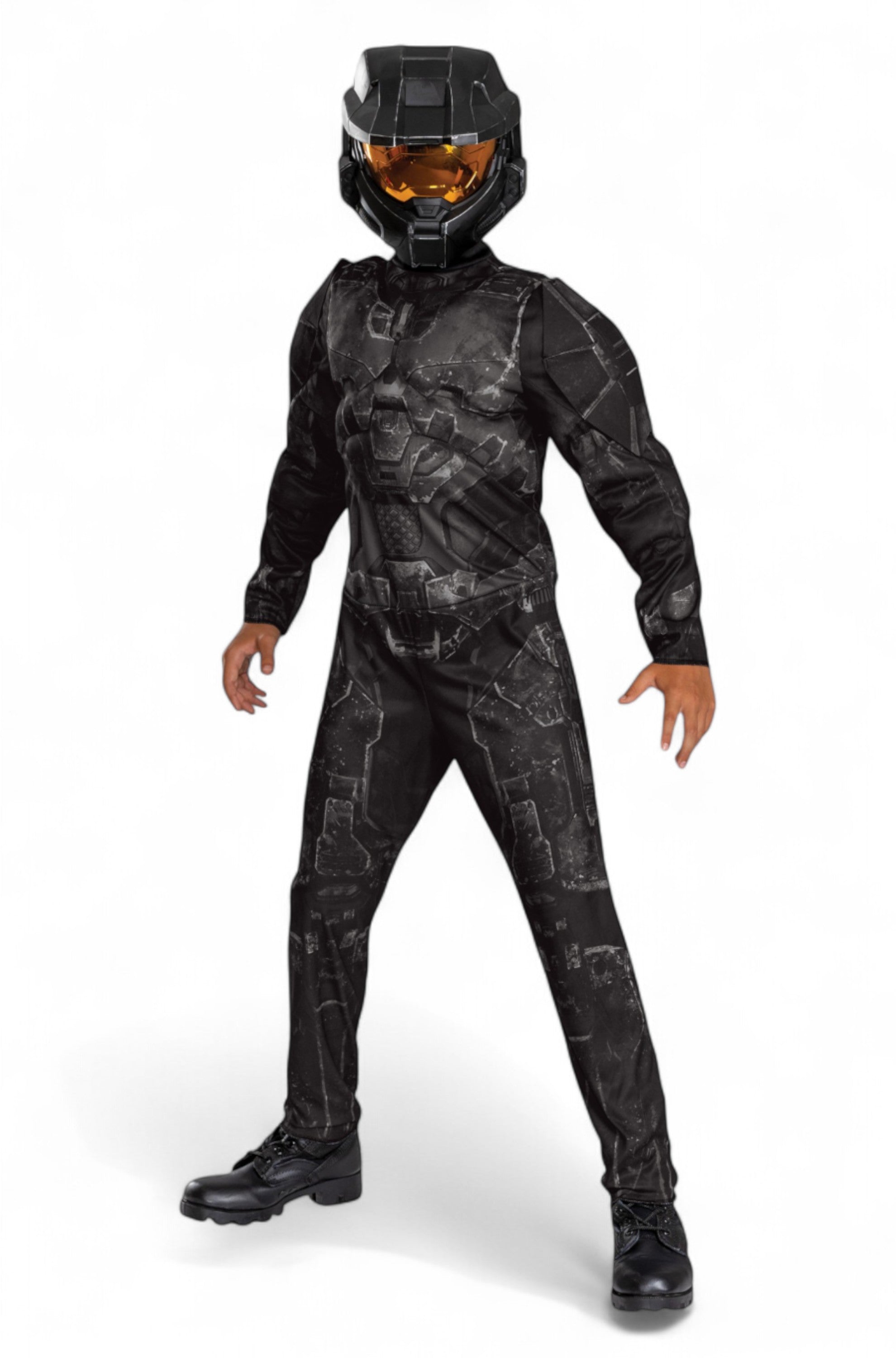 Stealth Spartan Muscle Child Costume