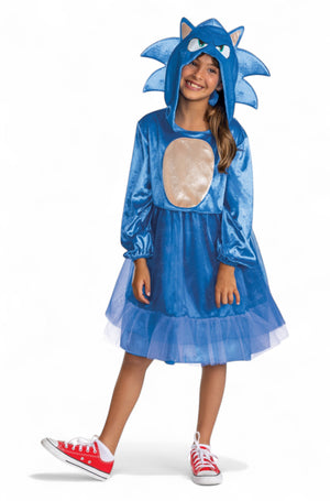 Sonic Hooded Dress Child Costume