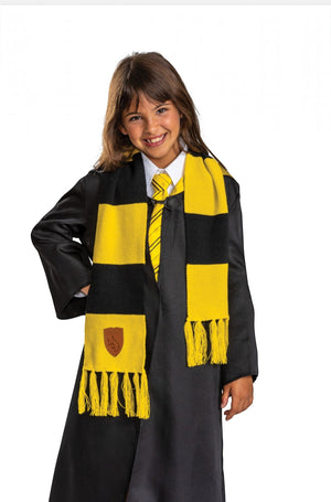 Hufflepuff Crested Scarf