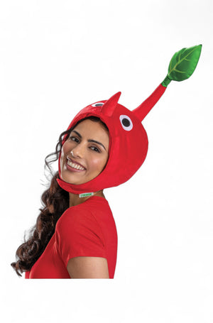 Red Pikmin Costume Headpiece Accessory