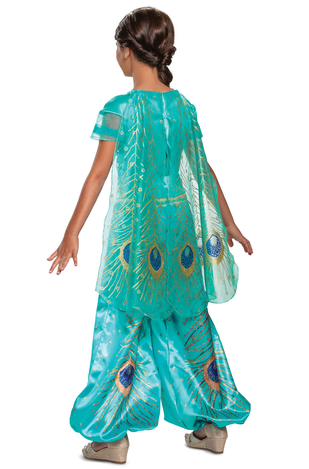 Jasmine Teal Deluxe Child Costume