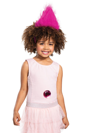 Pink Trolls Headband with Gem