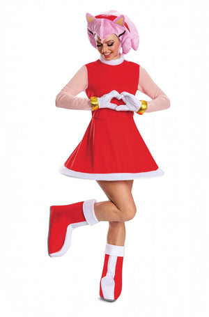 Amy Rose Deluxe Adult Costume