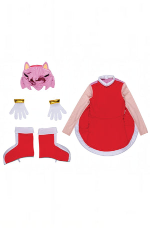 Amy Rose Deluxe Adult Costume