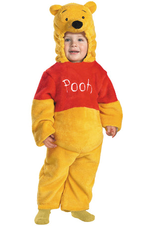 Disney Winnie The Pooh Deluxe Two-Sided Plush Jumpsuit Infant/Toddler Costume
