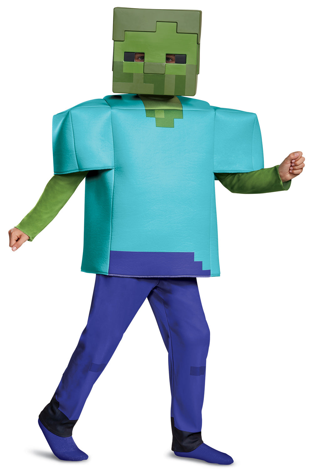 Minecraft Zombie Deluxe Child Costume