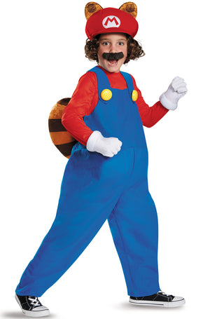 Mario Raccoon Deluxe Child Costume