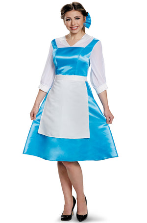 Belle Blue Dress Tween/Adult Costume