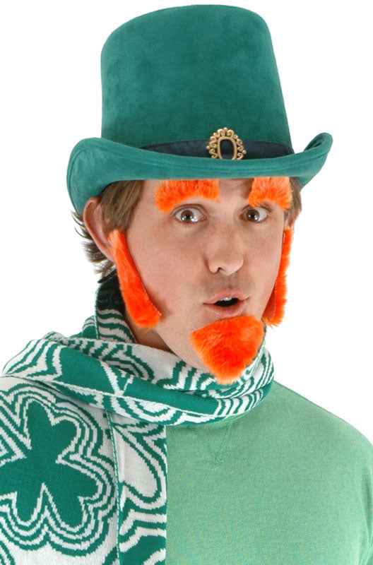 Leprechaun Facial Fur Beard Accessory Set