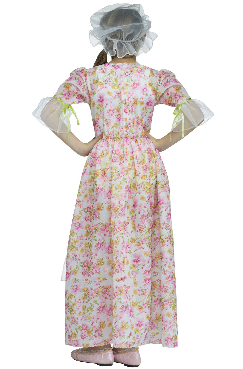 Deluxe Colonial Girl Child Costume