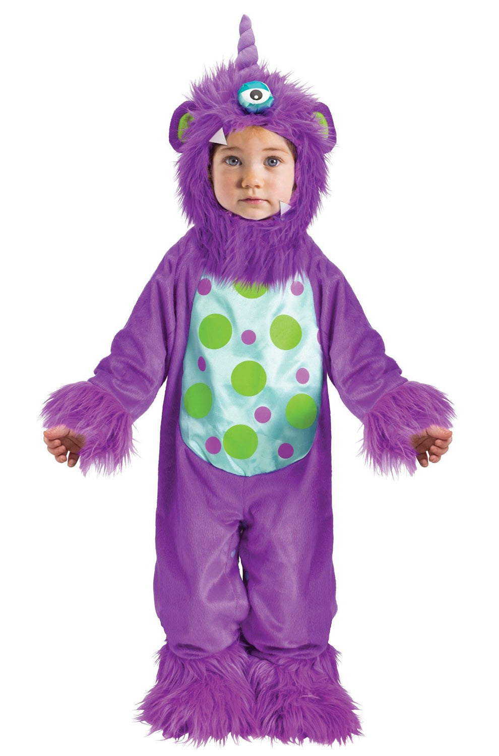 little monsters costume Li'l Monster Infant Costume (Purple) Small (6-12)