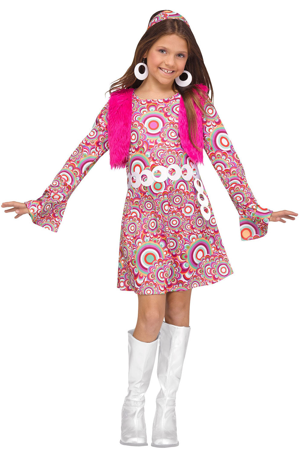 Shaggy Chic Child Costume (Pink)