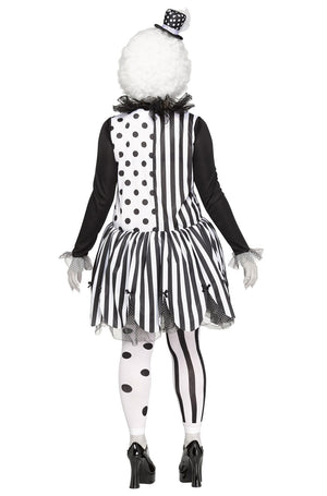 Killer Clown Lady Plus Size Costume