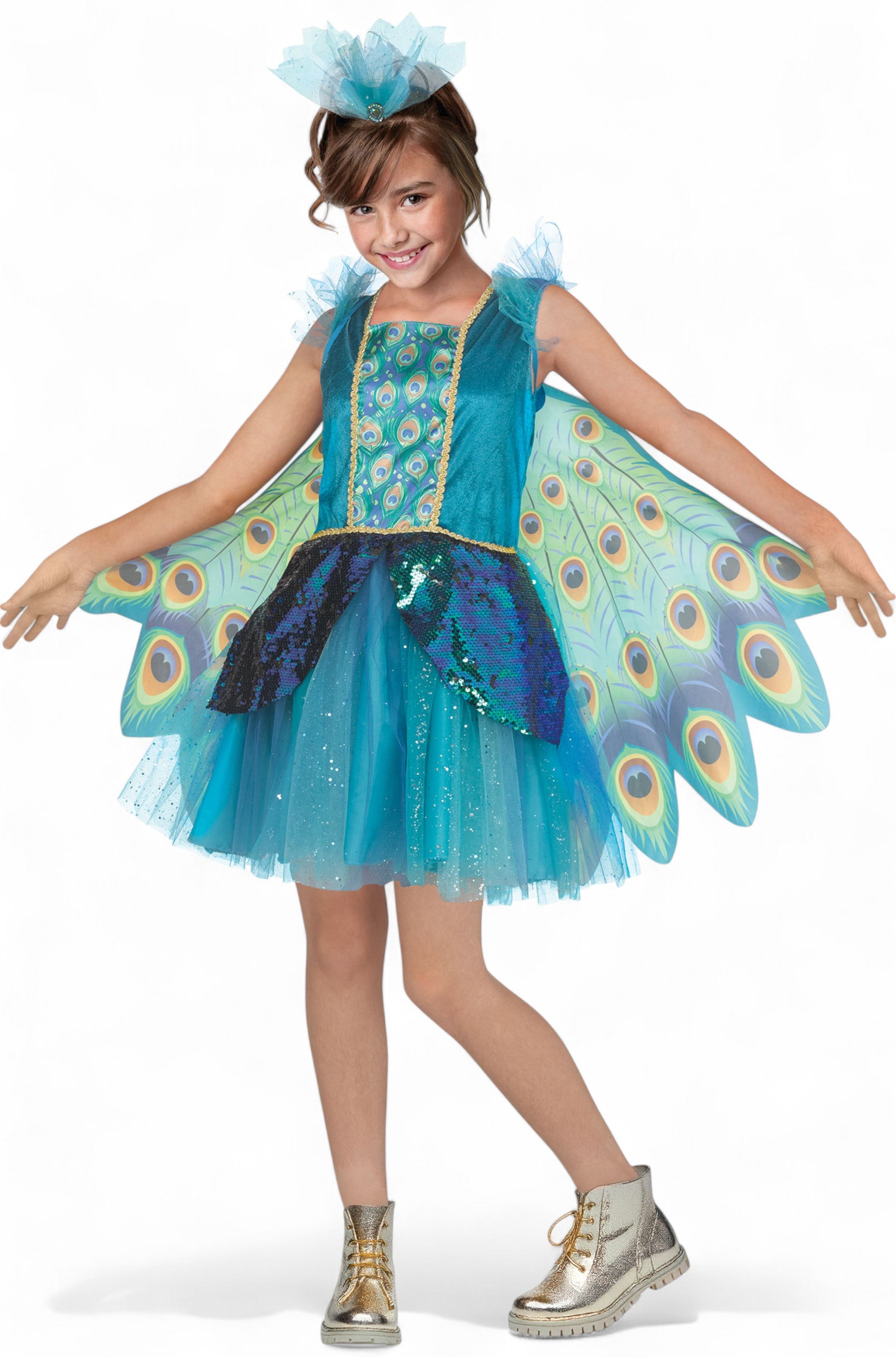 Peacock Child Costume
