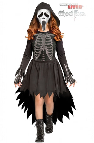 Skele-Stone Ghost Face Child Costume