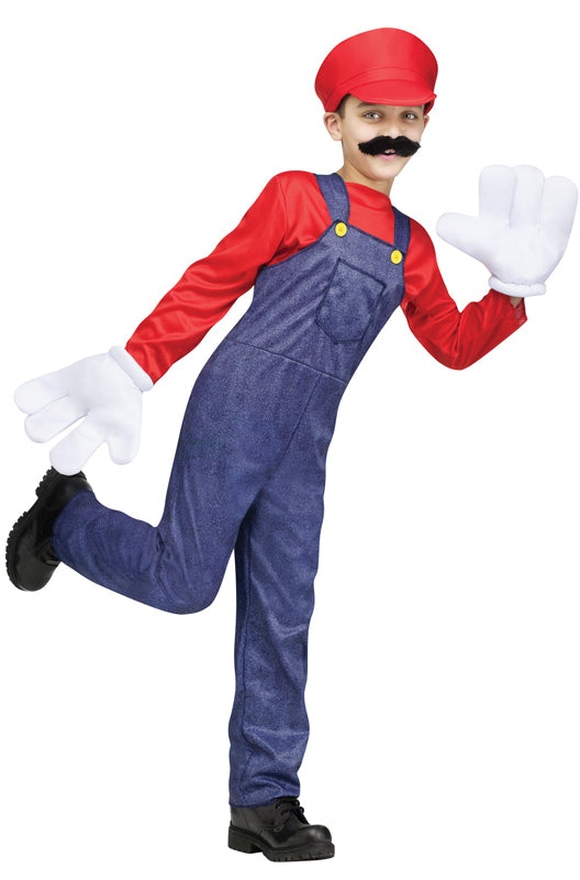 Video Game Guy Child Costume (Red)