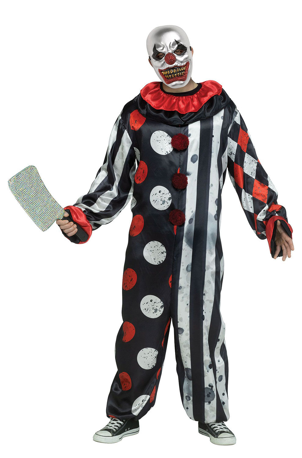 Big Top Bling Clown Adult Costume