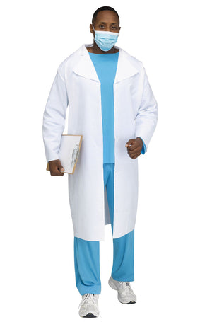 Doctor w/Lab Coat Adult Costume