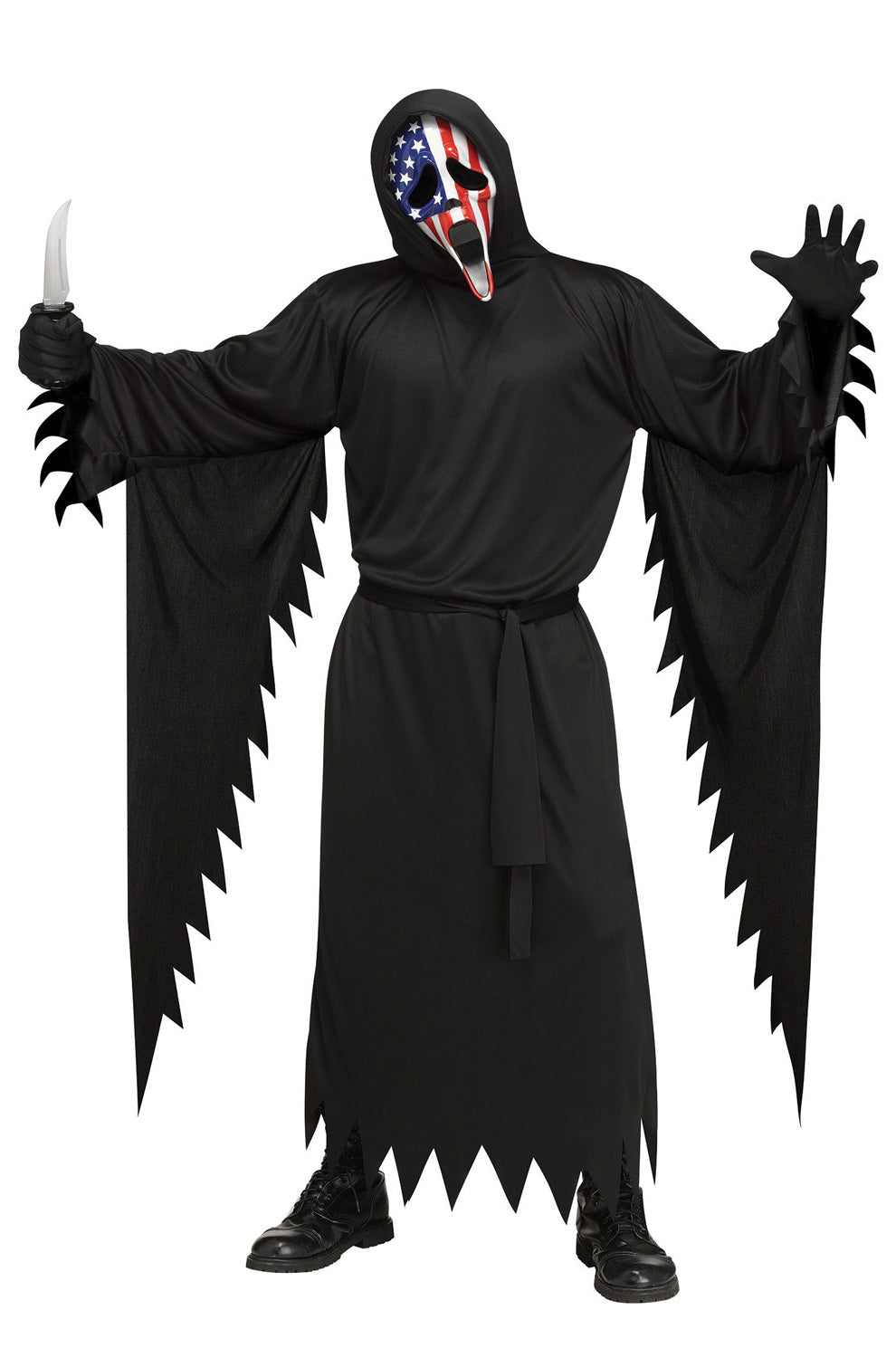 Patriotic Ghost Face Adult Costume