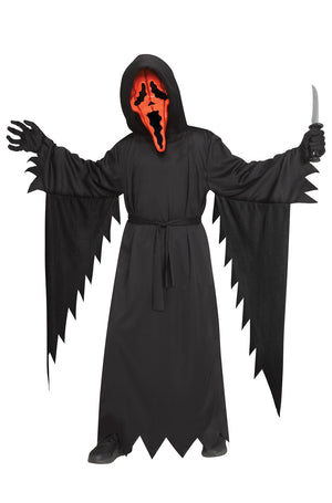 Pumpkin Ghost Face Child Costume