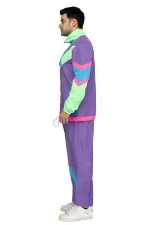 Hip 80's Tracksuit Plus Size Costume