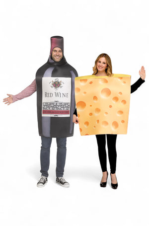 Wine & Cheese Adult Costume