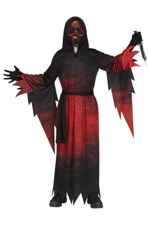Midnight Red Ghost Face Child Costume
