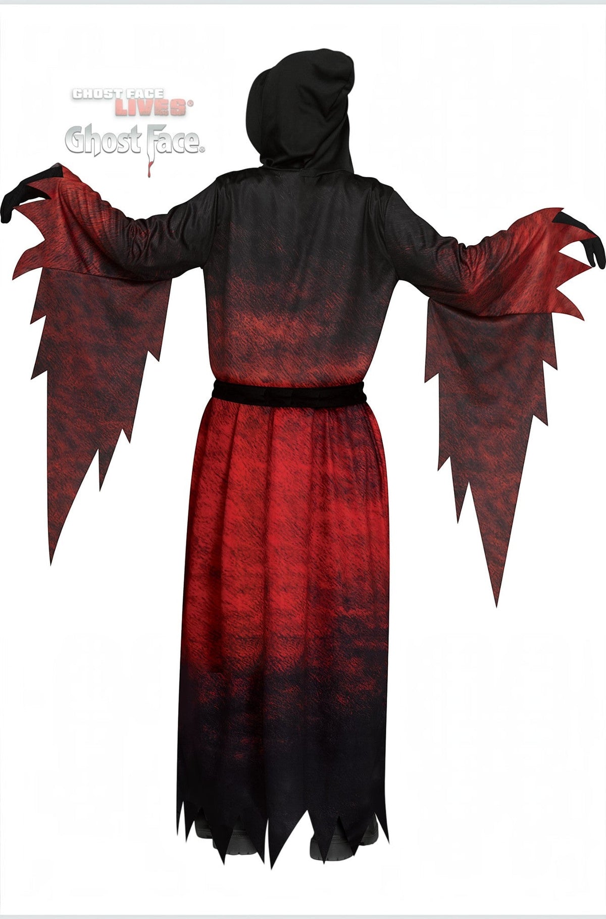 Midnight Red Ghost Face Child Costume