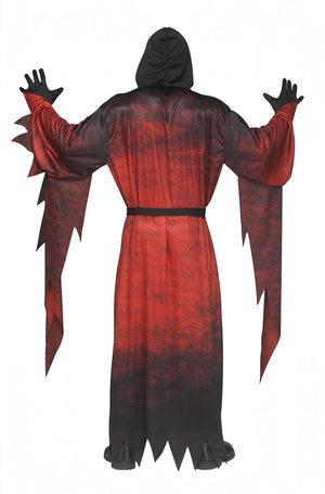 Midnight Red Ghost Face Adult Costume