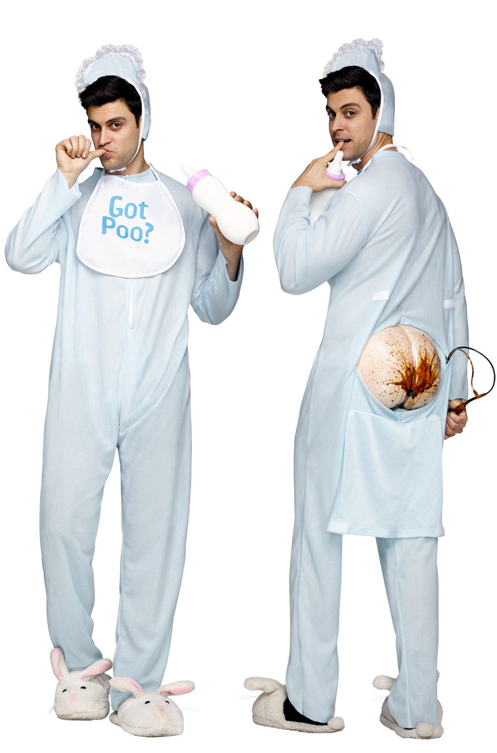 Poopie Jammies Adult Costume