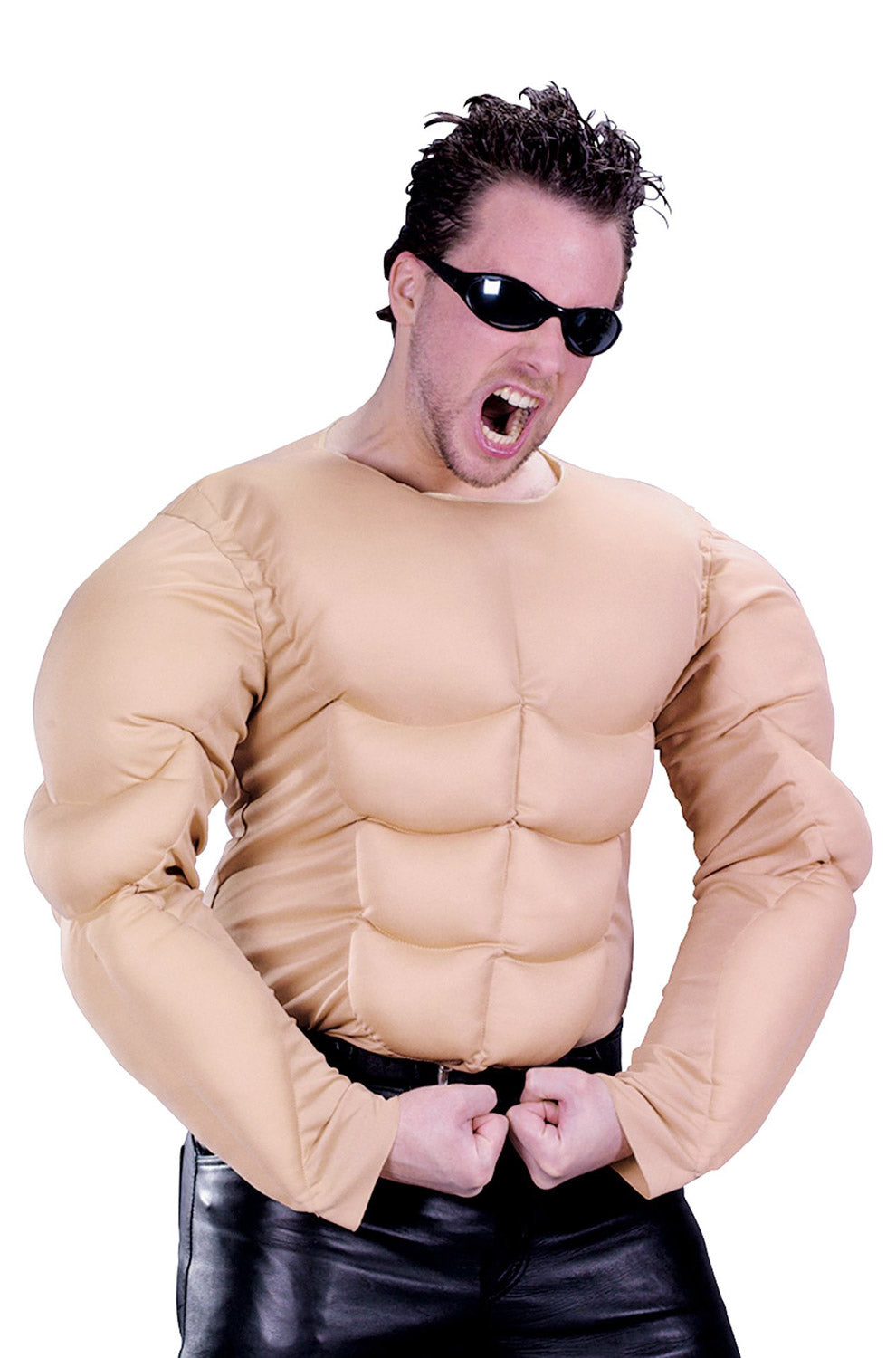 Muscle Chest Shirt Adult Costume