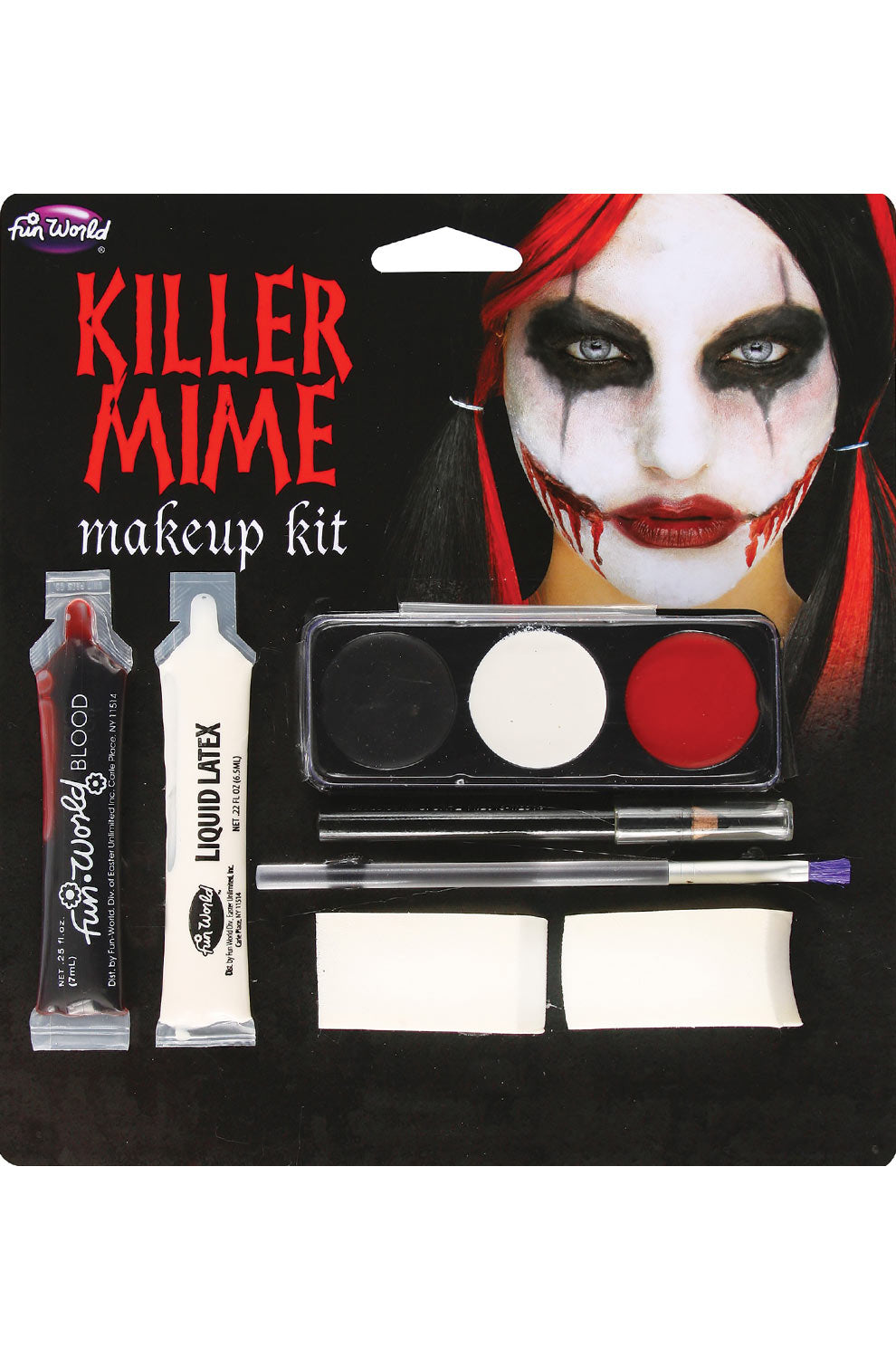 Killer Mime Makeup Kit