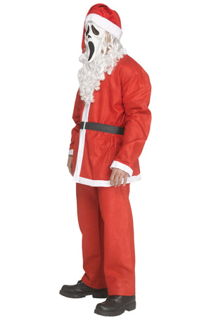 Ghost Face Pub Crawl Santa Adult Costume