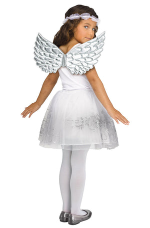 Angel Wing Set Child Costume Kit (Silver)