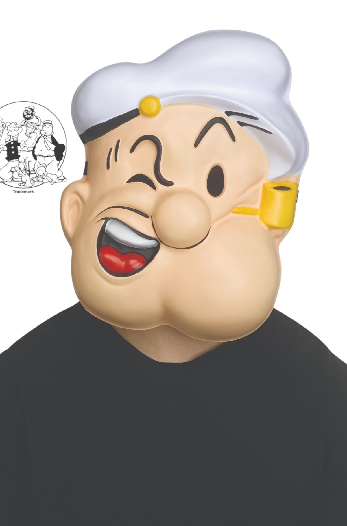 Popeye Oversized Vacuform Adult Mask