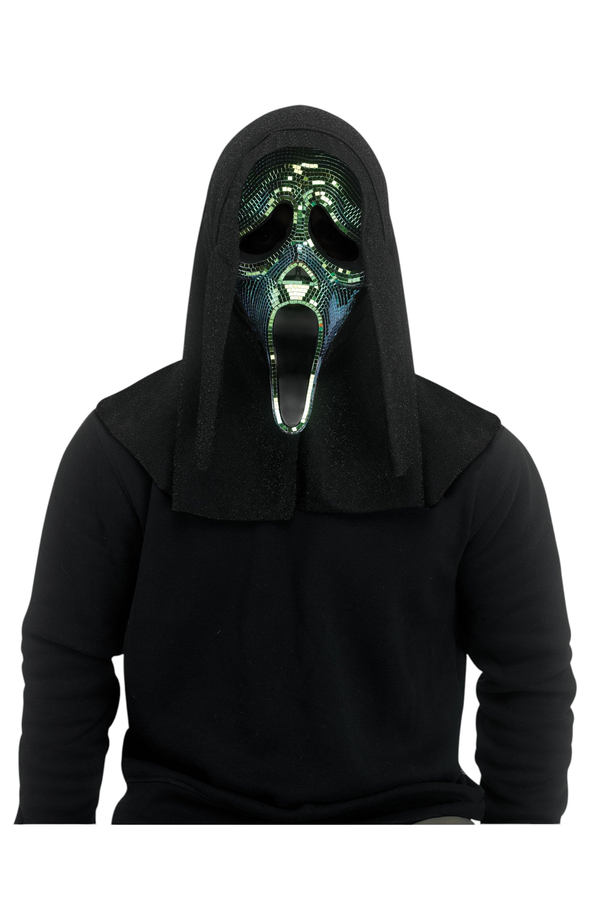 Ghost Face Oil Slick Disco Adult Mask