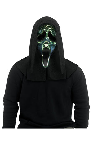 Ghost Face Oil Slick Disco Adult Mask