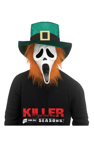 St. Patrick's Day Ghost Face Adult Mask