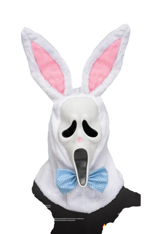 Easter Bunny Ghost Face Adult Mask