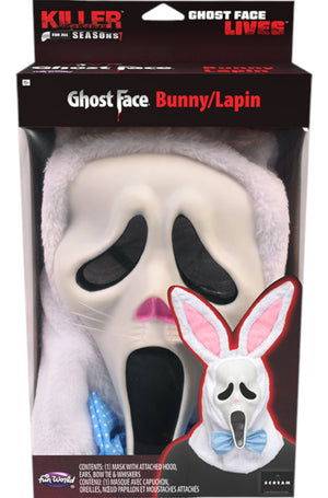 Easter Bunny Ghost Face Adult Mask